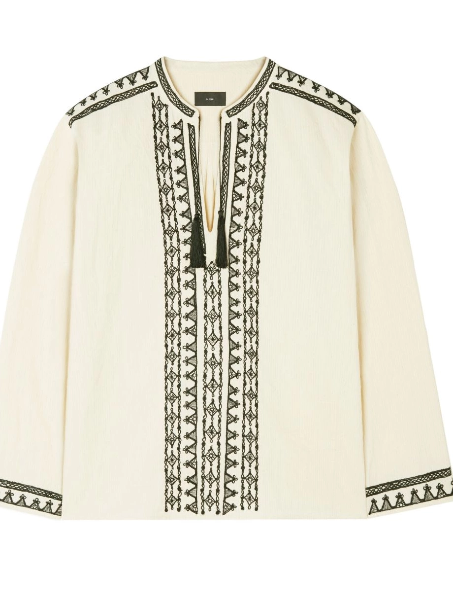 Cheap shirt Alanui Women tassel-detail 0805